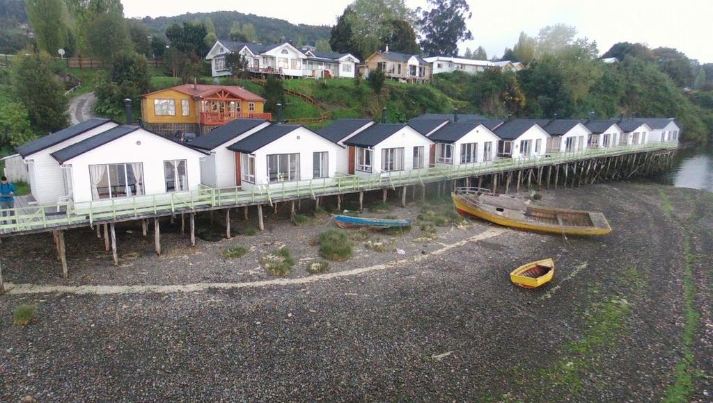 Cabanas Palafitos Dalmacia Castro Kültér fotó