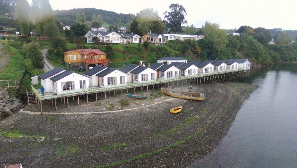 Cabanas Palafitos Dalmacia Castro Kültér fotó